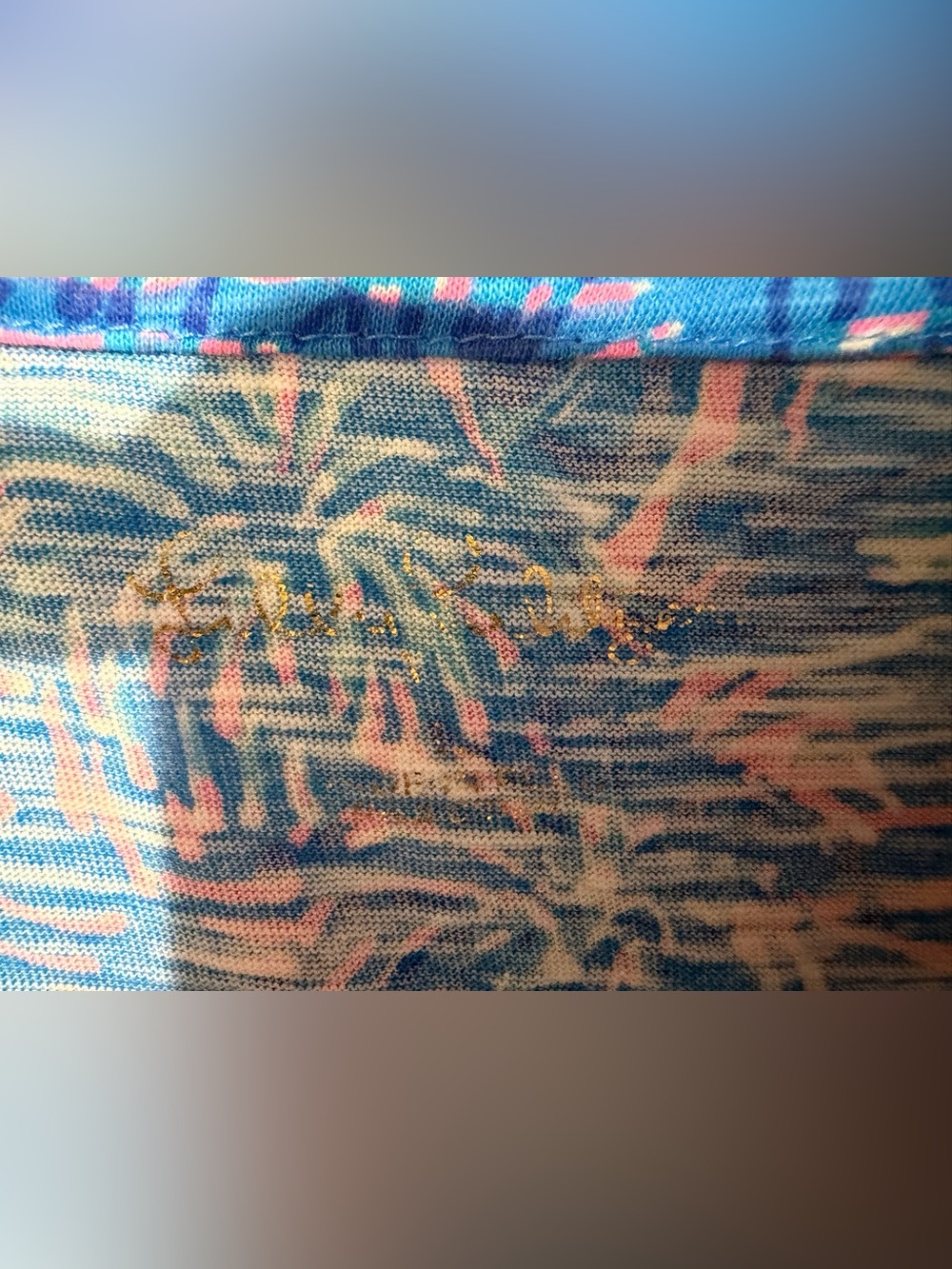 Lilly Pulitzer Boca Blue It's A Sailabration Large T-Shirt Top Sailboats ⛵️ - Picture 6 of 11